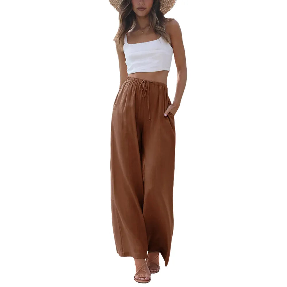 2026 Palazzo Pants for Women - Beach to Street Wide Leg