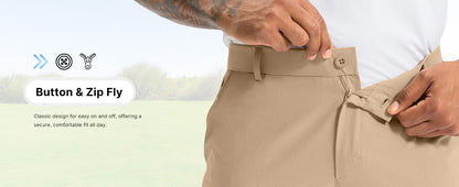 👍🔥Limited-Time Promotion-Stretch Dress Pants No Iron Golf Pants
