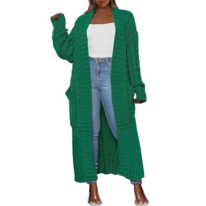 🔥 TODAY ONLY SALE! Women’s Oversized Long Knit Cardigan – Cozy Open-Front Long Sleeve Sweater Coat | Limited-Time Deal