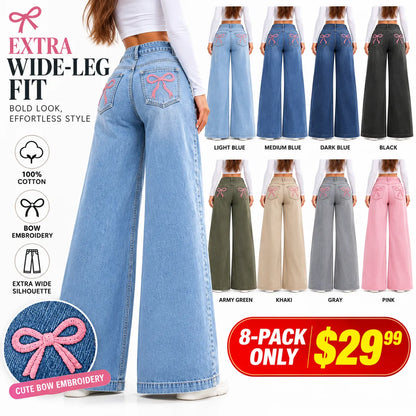 The Bow Edit High-Rise Denim Collection