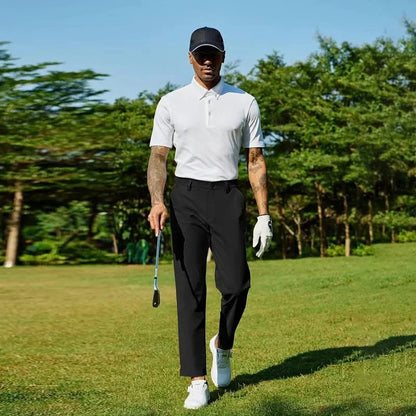 Men's Stretch Straight-Leg Golf Pants