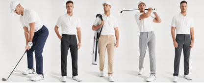 👍🔥Limited-Time Promotion-Stretch Dress Pants No Iron Golf Pants