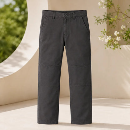 MEN’S DOUBLE KNEE STRAIGHT WORK PANTS