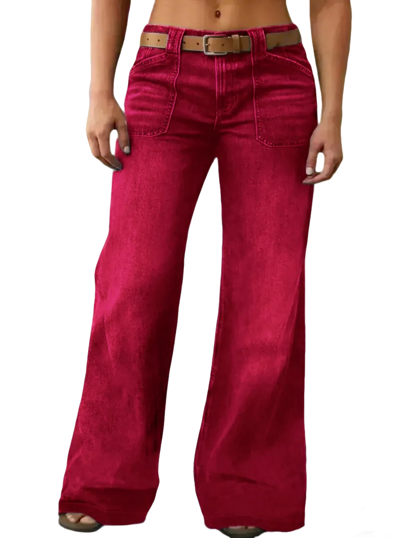 Women's Loose Straight Leg Denim Jeans