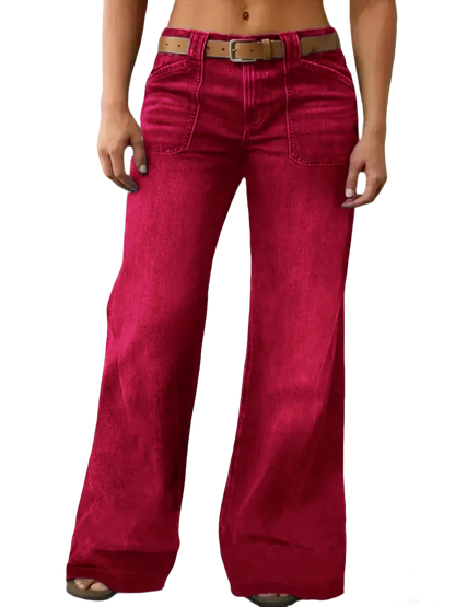 Women's Loose Straight Leg Denim Jeans