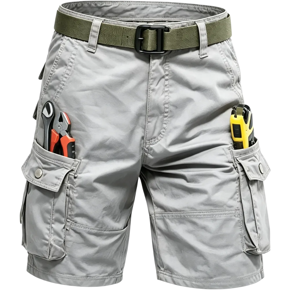 Men's Casual Cargo Pants with Multiple Pockets