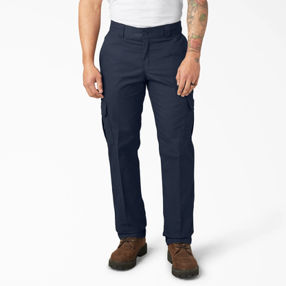 Men's Flex Cargo Pants – Regular Fit Straight Leg with Expandable Pockets