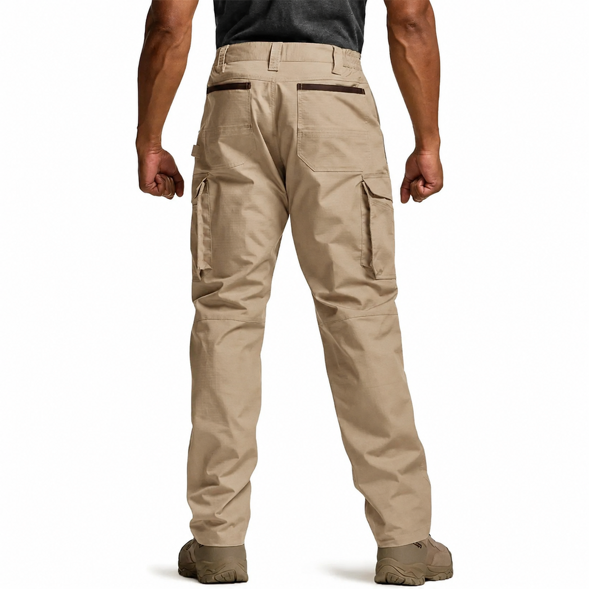Men's Ripstop Work Pants,Water Resistant Outdoor Tactical Pants