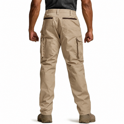 Men's Ripstop Work Pants,Water Resistant Outdoor Tactical Pants