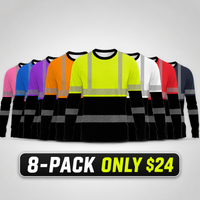 8-PACK(one of each color)