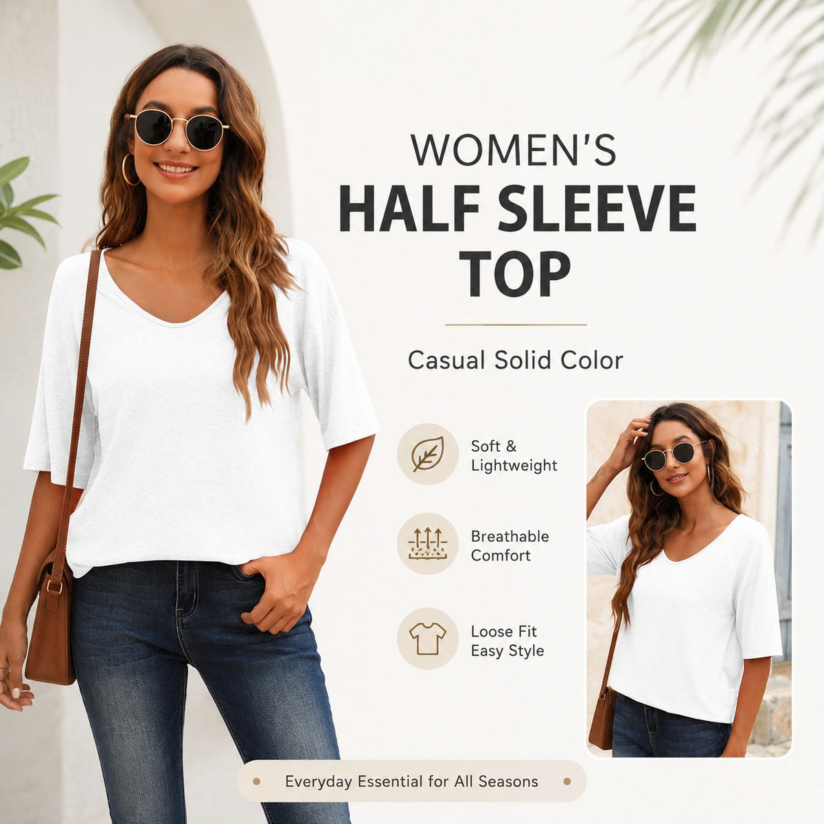 Summer sale⚡️ Women's Soft Loose Fit T-shirt