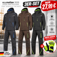 3er-Set – Schwarz/Blau + Braun/Grün + Schwarz/Grün