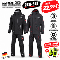 2er-Set – Schwarz/Weiß + Schwarz/Rot