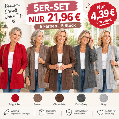 Cardigan für Damen, leichte Cardigans, Herbstmode-Outfits