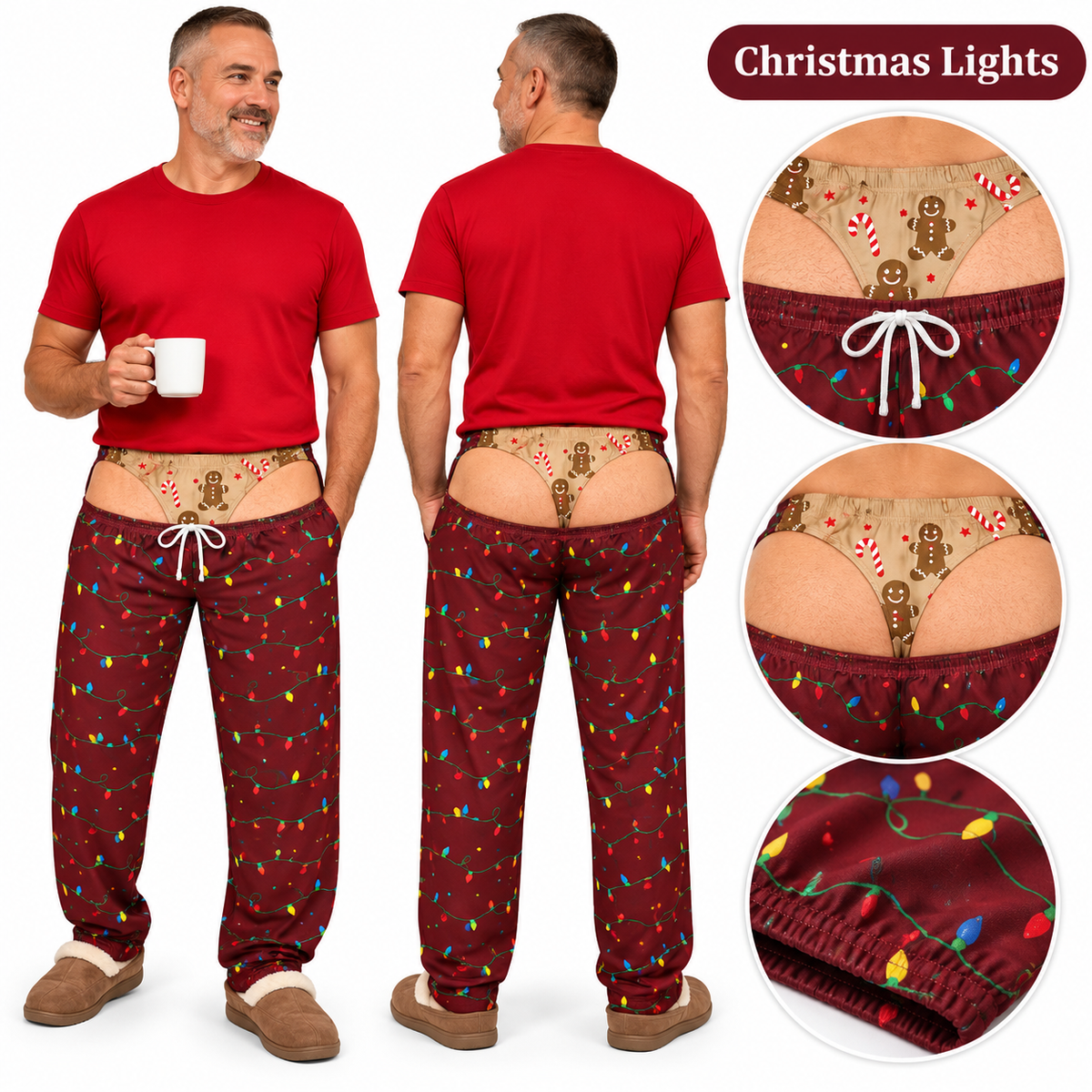 🔥 BESTSELLER 5PCS $24.99|Men's Christmas Pajama Pants