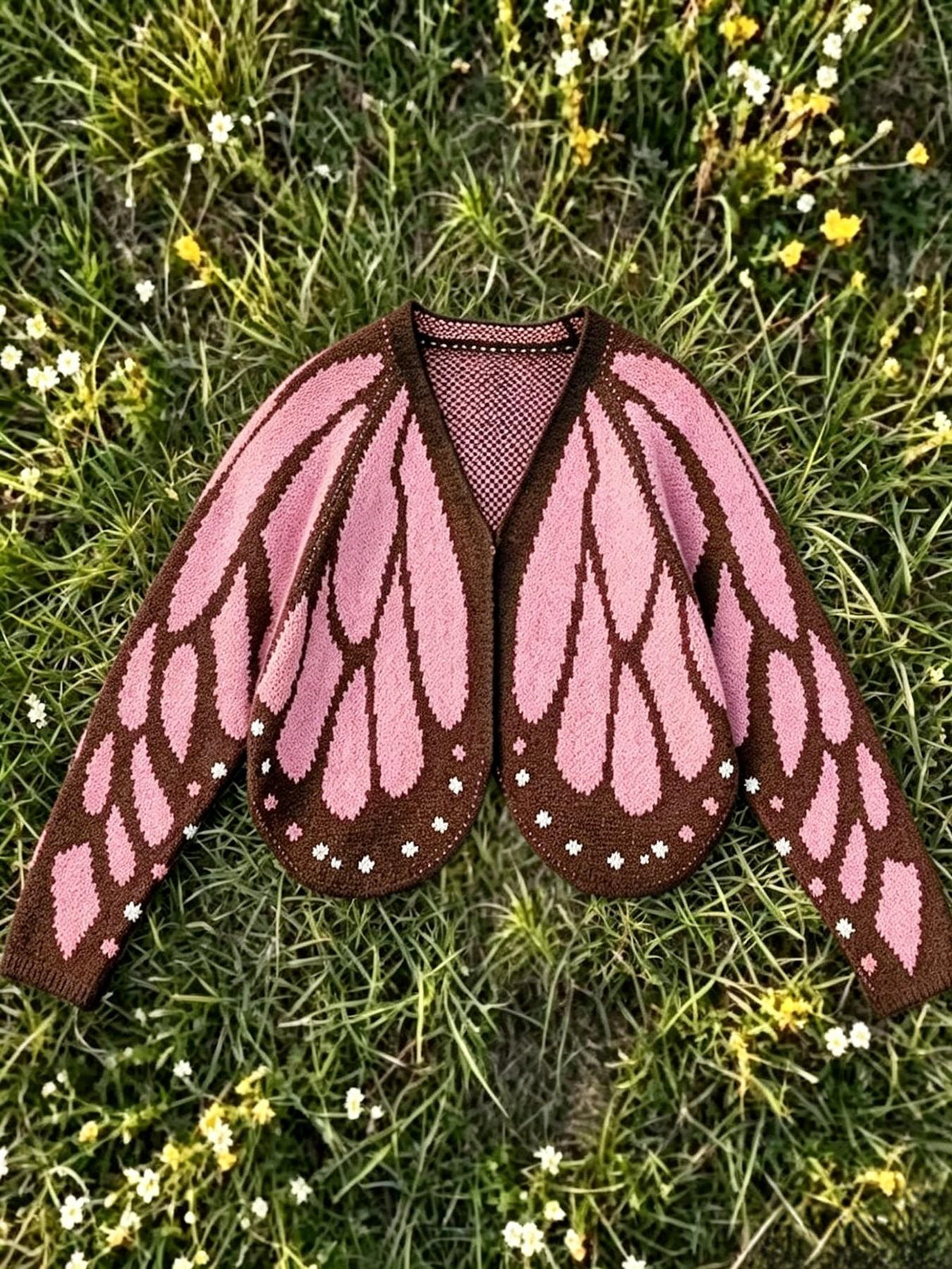 Women's Butterfly Wing Knit Cardigan