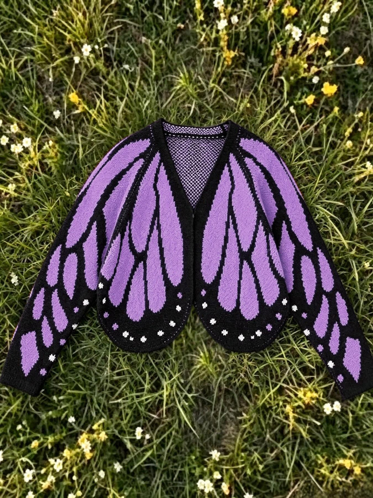 Women's Butterfly Wing Knit Cardigan