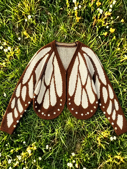 Women's Butterfly Wing Knit Cardigan