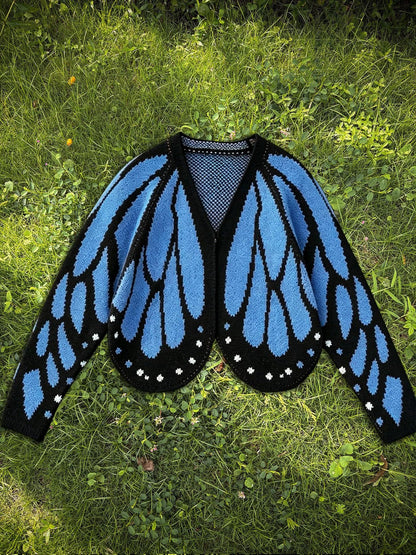 Women's Butterfly Wing Knit Cardigan