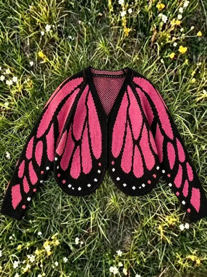 Women's Butterfly Wing Knit Cardigan