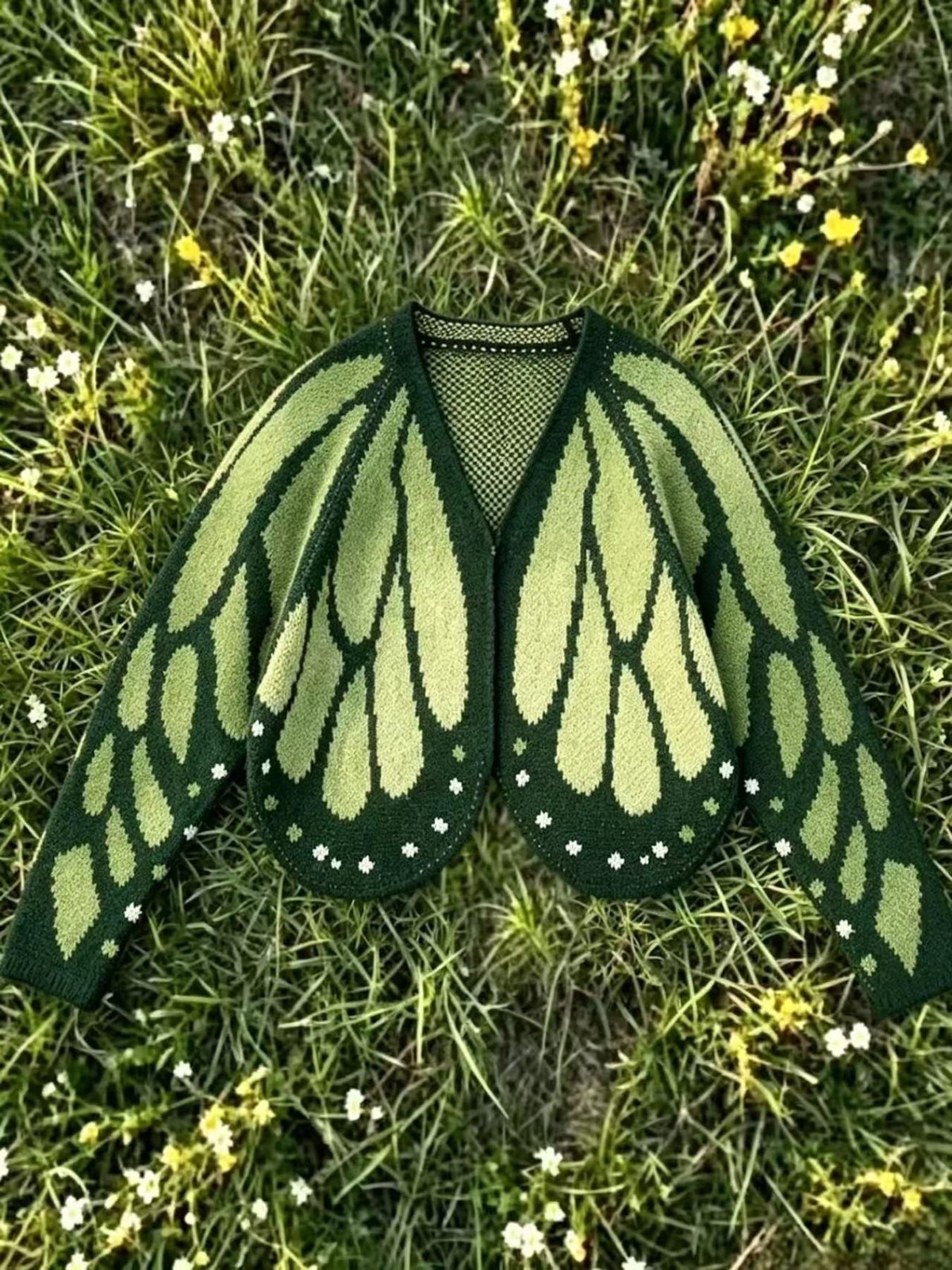 Women's Butterfly Wing Knit Cardigan