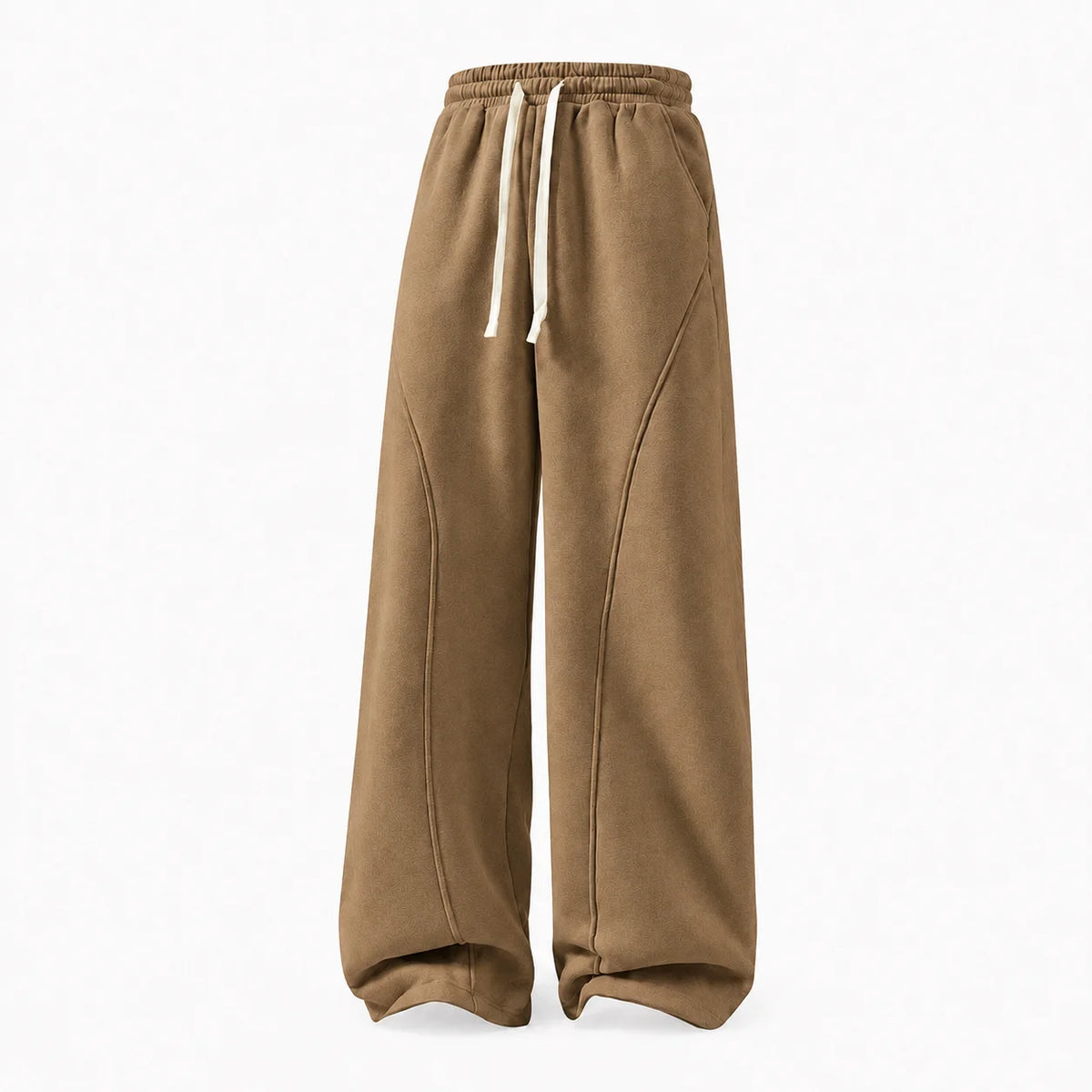 Unisex Fleece Thermal Lined Sweatpants - Oversize Comfort