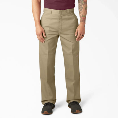 Men's Loose Fit Double Knee Work Pants