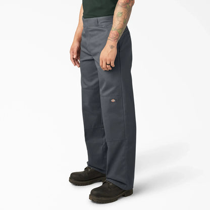 Men's Loose Fit Double Knee Work Pants