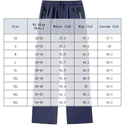Men's Loose-Fit Multi-Pocket Plus-Size Cargo Pants