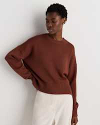 100% Organic Cotton Crew Sweater