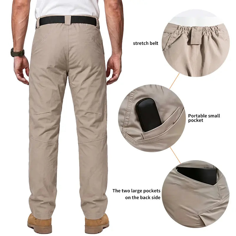 Men's Multi-Pocket Tactical Work Pants
