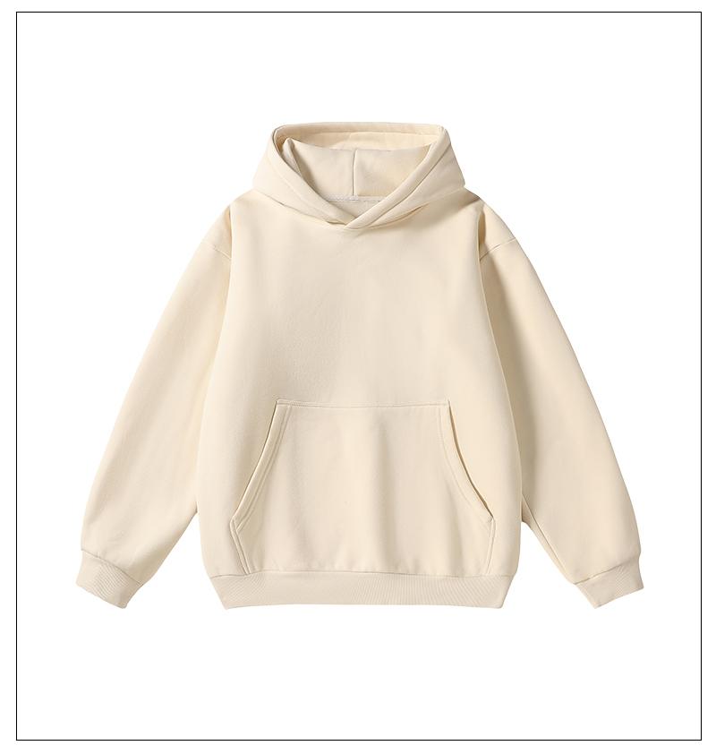 Cotton Blend Pullover Hoodie – Regular Fit, Soft & Breathable Everyday Essential