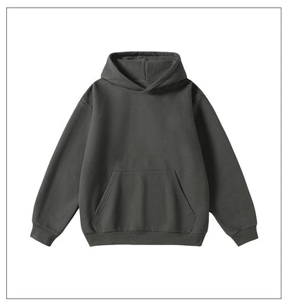 Cotton Blend Pullover Hoodie – Regular Fit, Soft & Breathable Everyday Essential