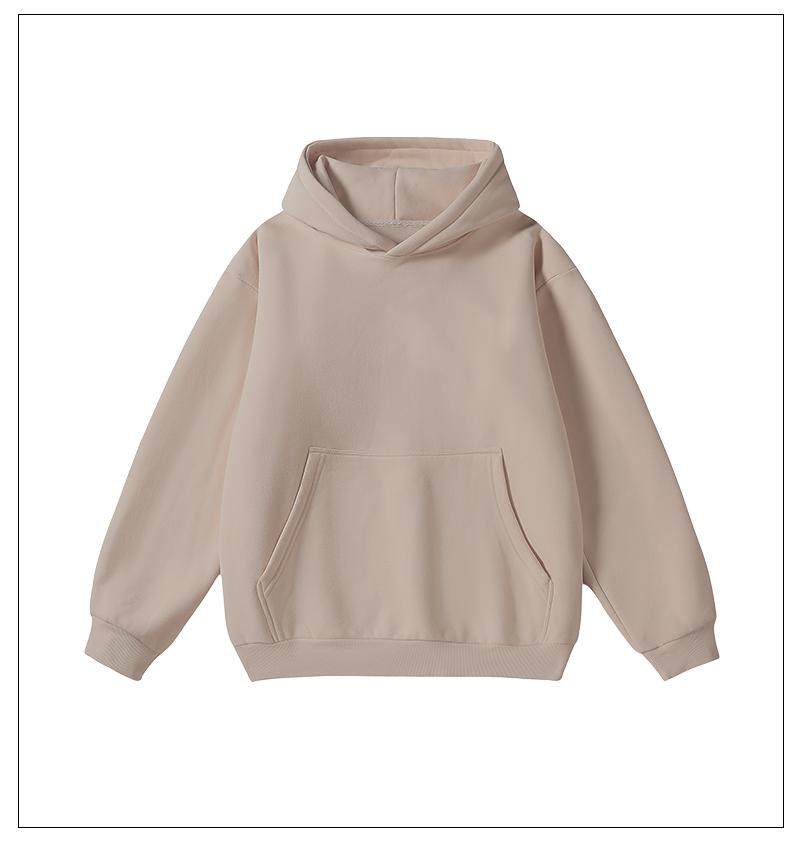 Cotton Blend Pullover Hoodie – Regular Fit, Soft & Breathable Everyday Essential