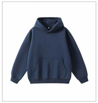 Cotton Blend Pullover Hoodie – Regular Fit, Soft & Breathable Everyday Essential
