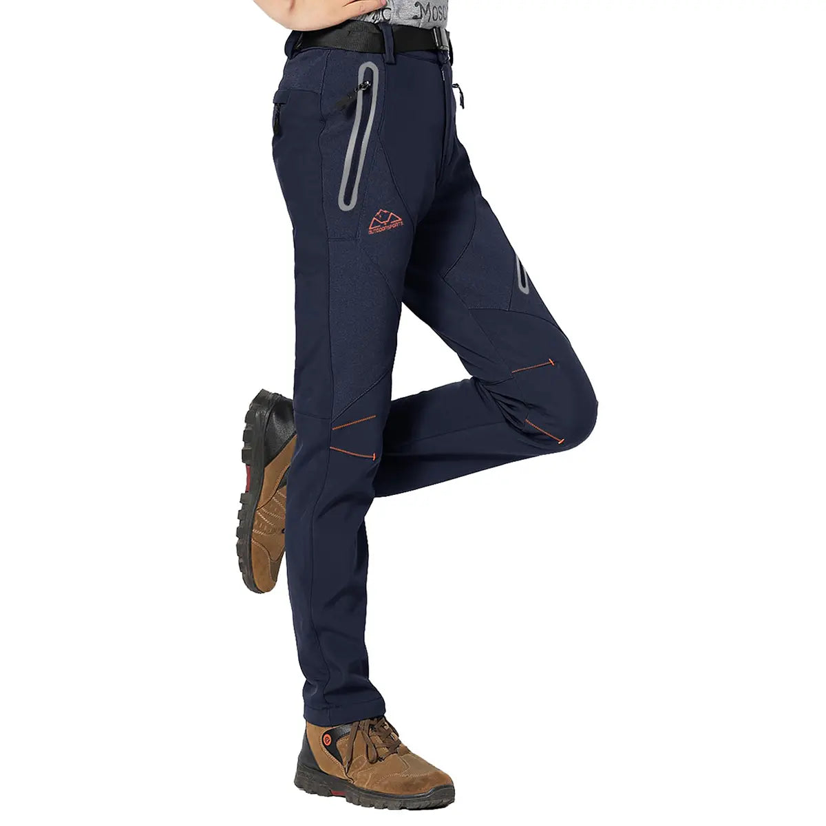 Women's Waterproof Insulated Fleece-Lined Thermal Ski & Hiking Pants