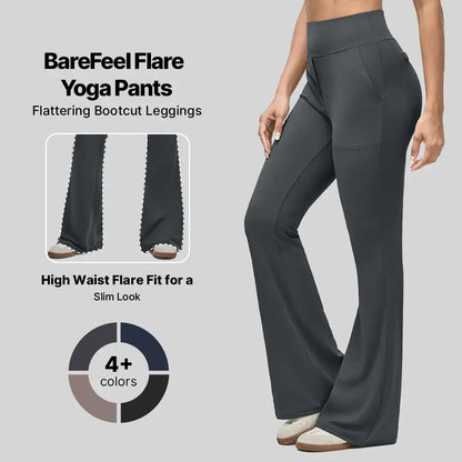 Women's High-Waisted Bootcut Flare Leggings