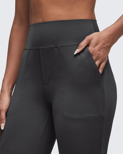 Women's High-Waisted Bootcut Flare Leggings