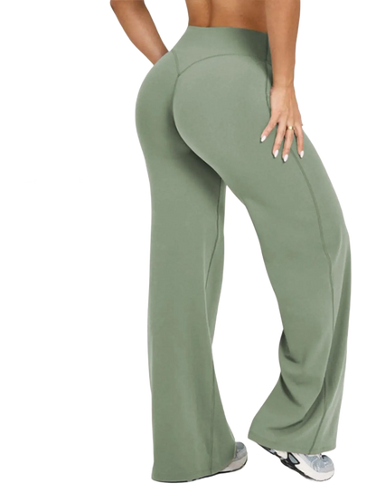 Women's Casual Wide Leg Sport Pants