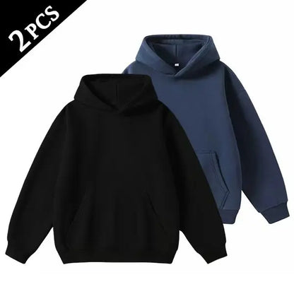 Men's Cotton Blend Hoodie Long Sleeve Pullover Black Beige Casual Wear