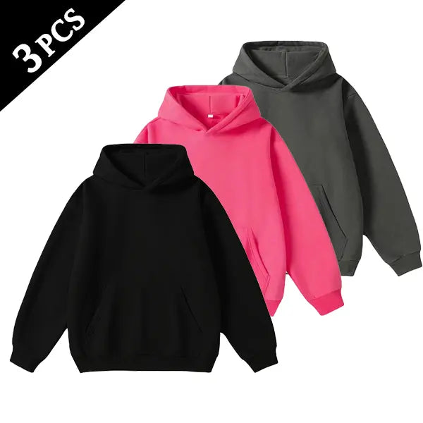 Men's Cotton Blend Hoodie Long Sleeve Pullover Black Beige Casual Wear