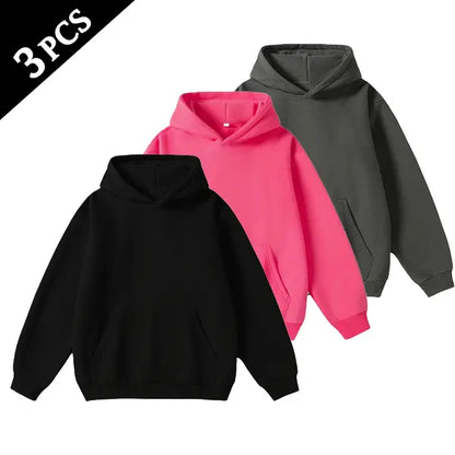 Men's Cotton Blend Hoodie Long Sleeve Pullover Black Beige Casual Wear