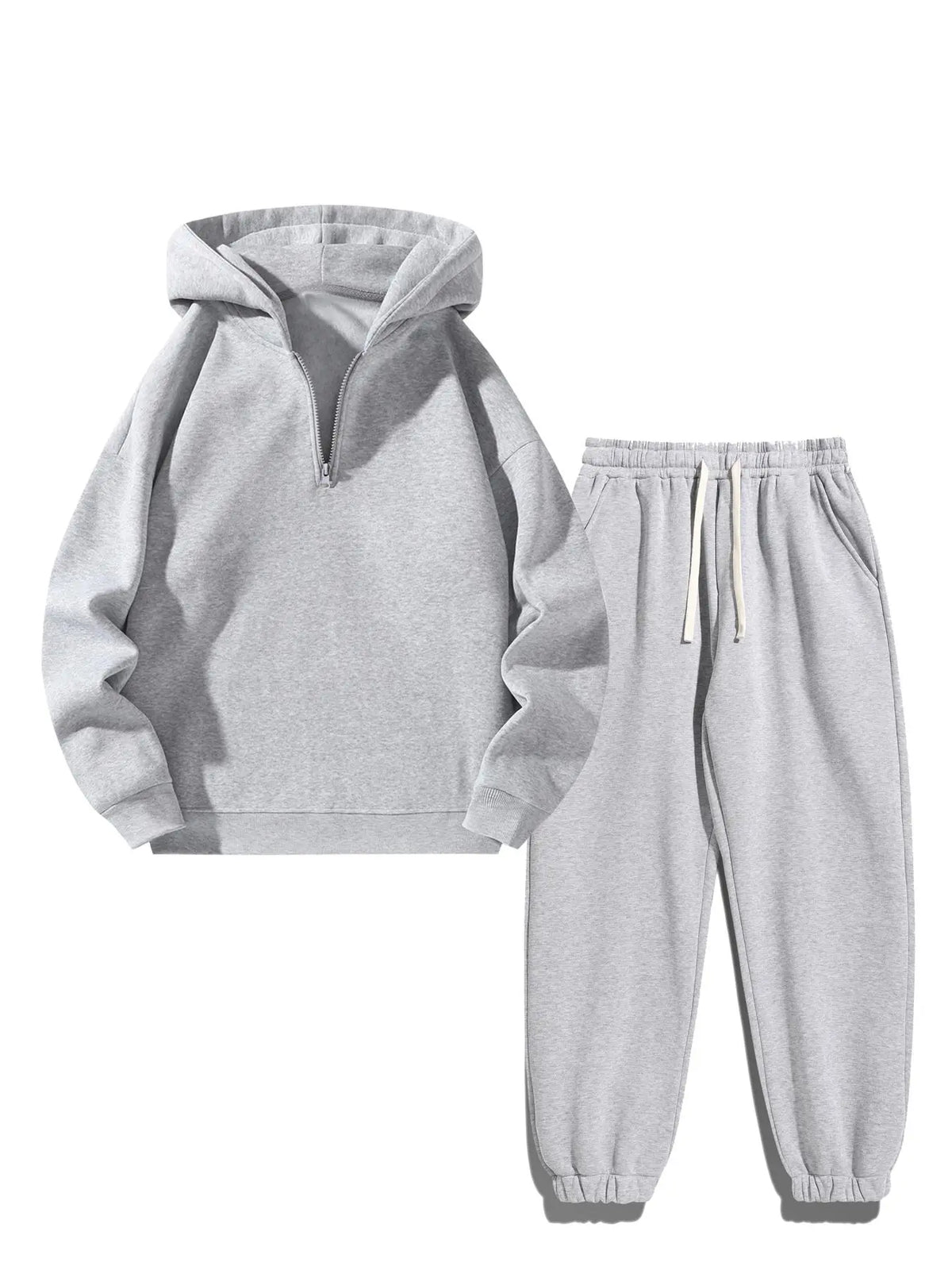 Men's Cotton 2-Piece Vintage Knit Tracksuit Set