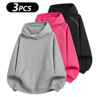 Black + Light Gray + Rose Red