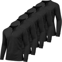 (Henley) Black-Black-Black-Black-Black