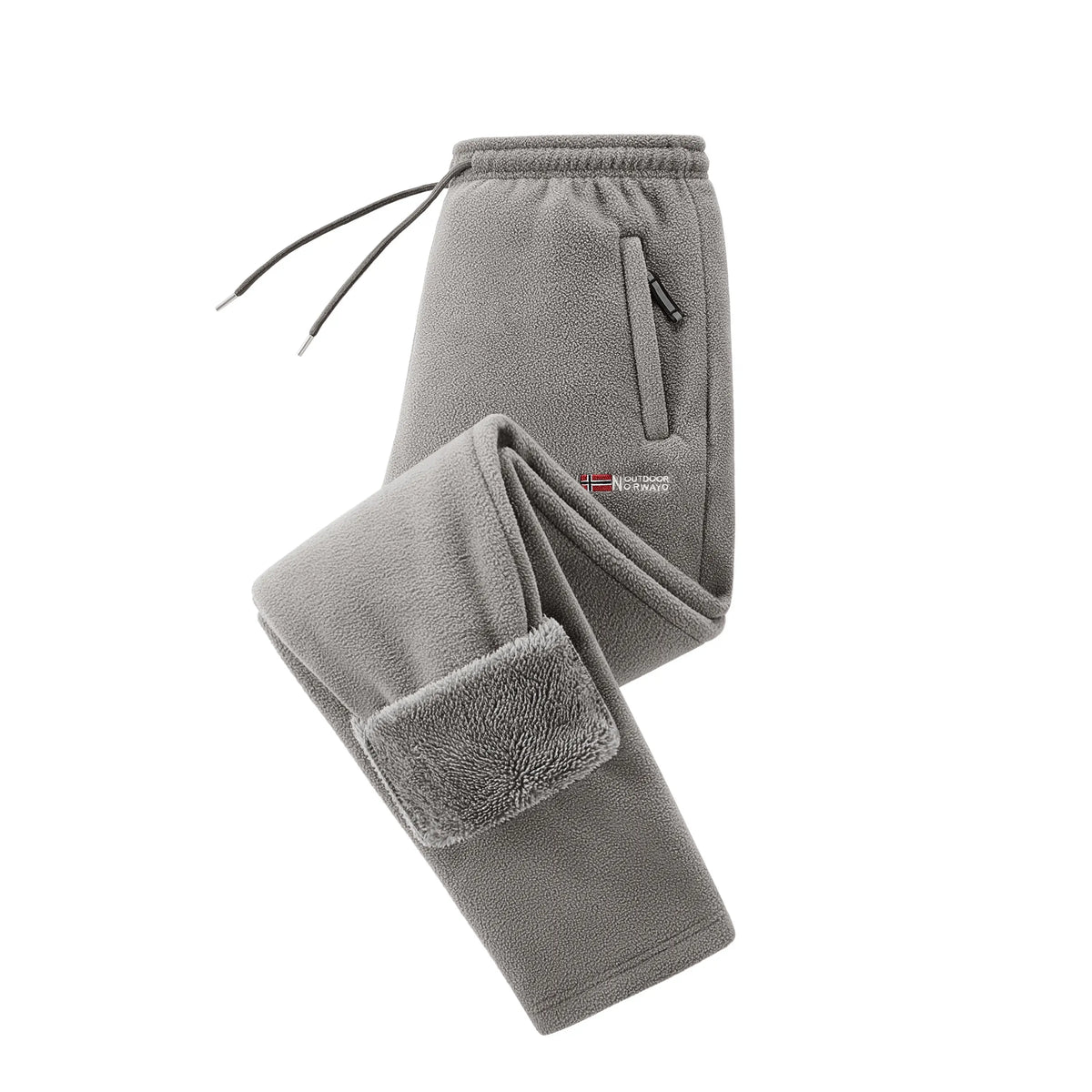 Men's Polar Fleece Thermal Athletic Pants with Thick Insulated Lining