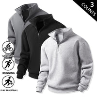 Light Gray + Black + Dark Gray