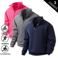 Navy Blue + Dark Gray + Rose Red