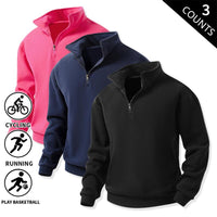 Black + Navy Blue + Rose Red