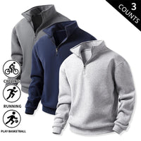 Light Gray + Navy Blue + Dark Gray